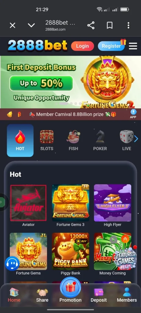 2888 Bet Game